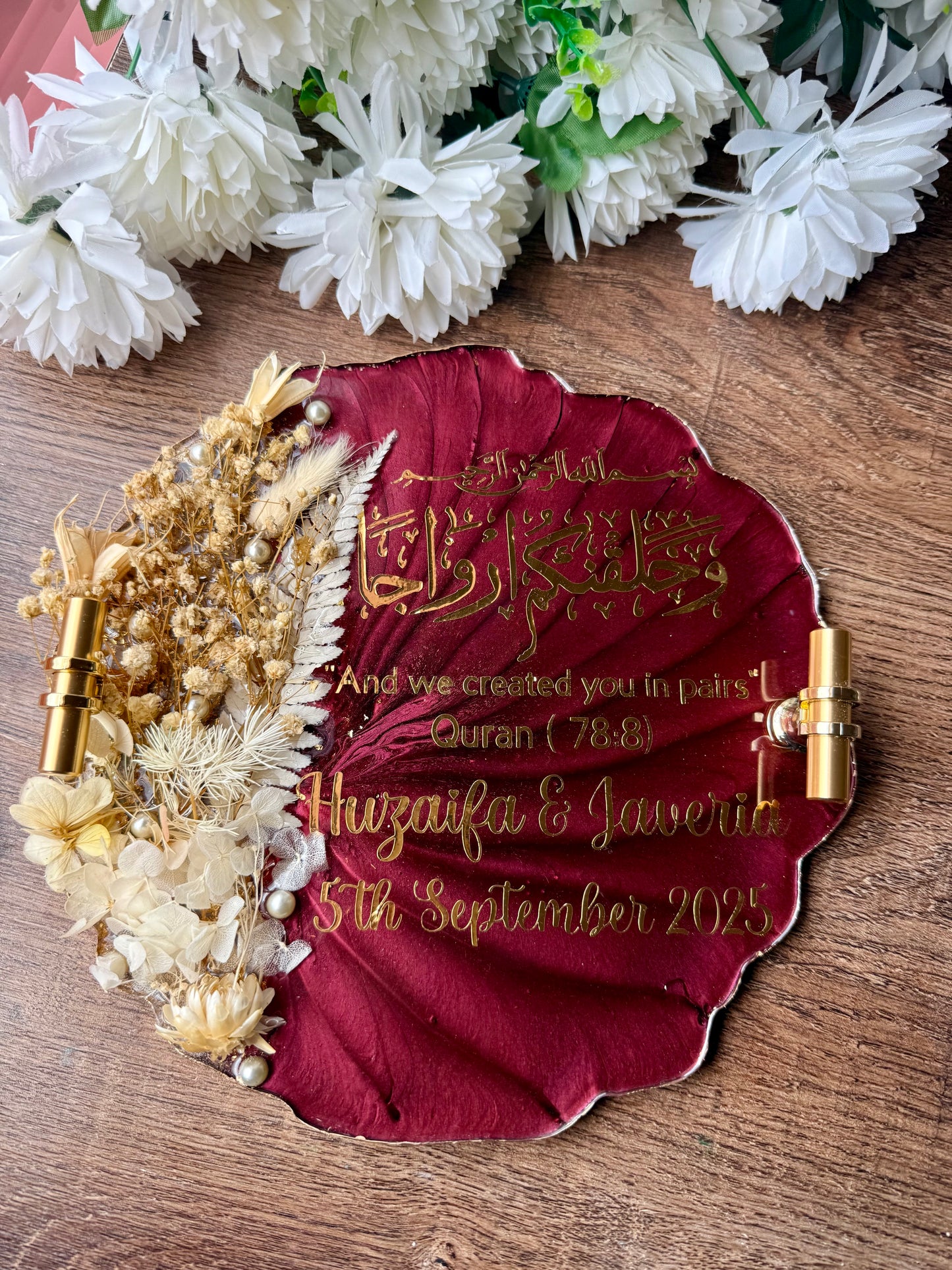 Rubby Red Ring Tray