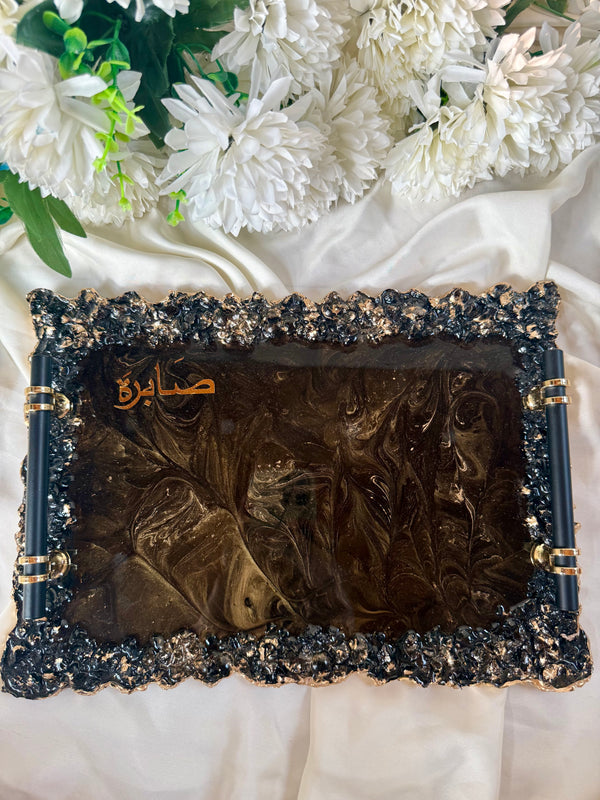 Gold Line Perfume Tray