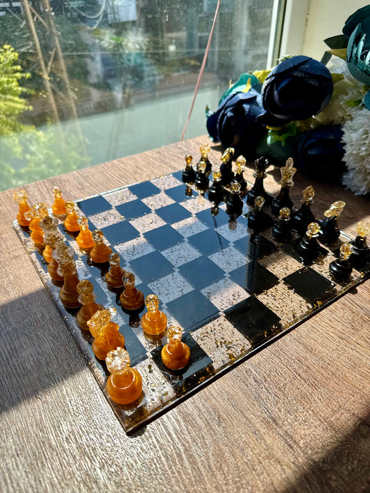 Exquisite Resin Chess Board