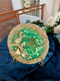 Luxurious Eid Resin Frame